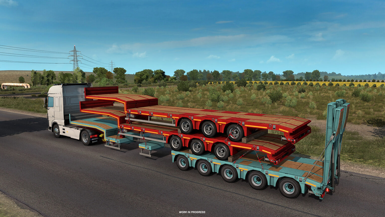 ETS2 Lowbed & Lowloader Trailers 2 Simuway Simulation and Simulator