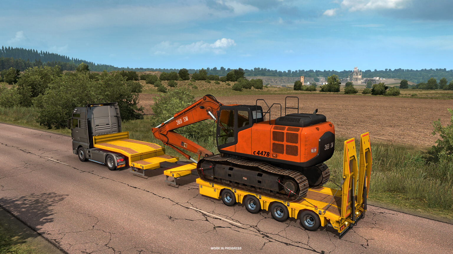 ETS2 Low-bed & Low-loader Trailers 4 | Simuway - Simulation and Simulator