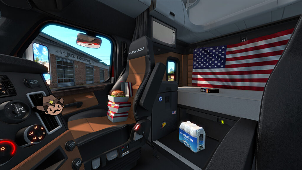 ETS 2 Cabin Accessories DLC update has been released! Simuway