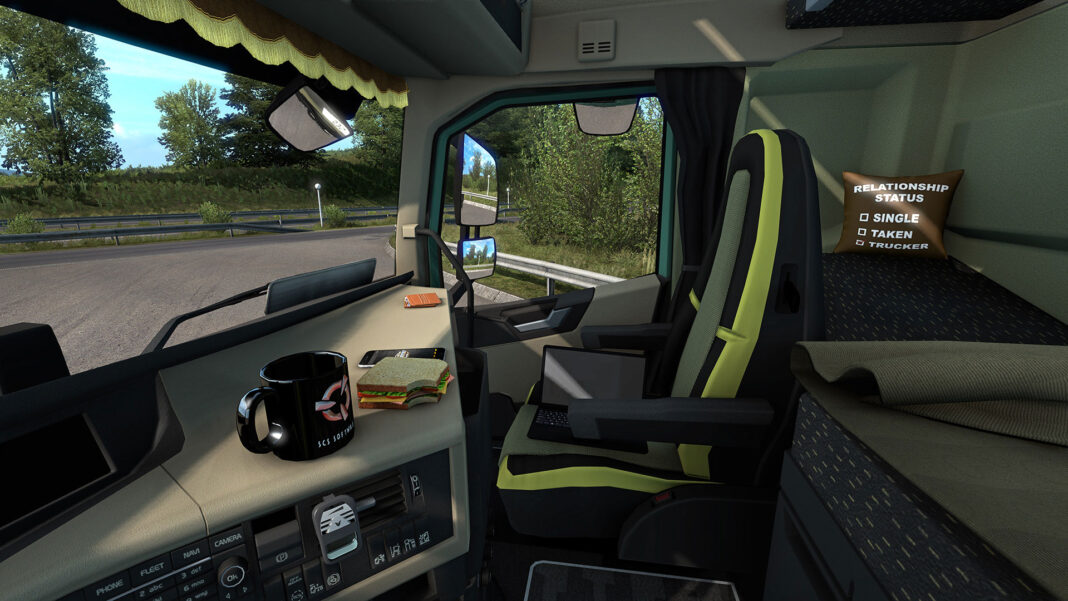 ETS 2 Cabin Accessories DLC update has been released! Simuway