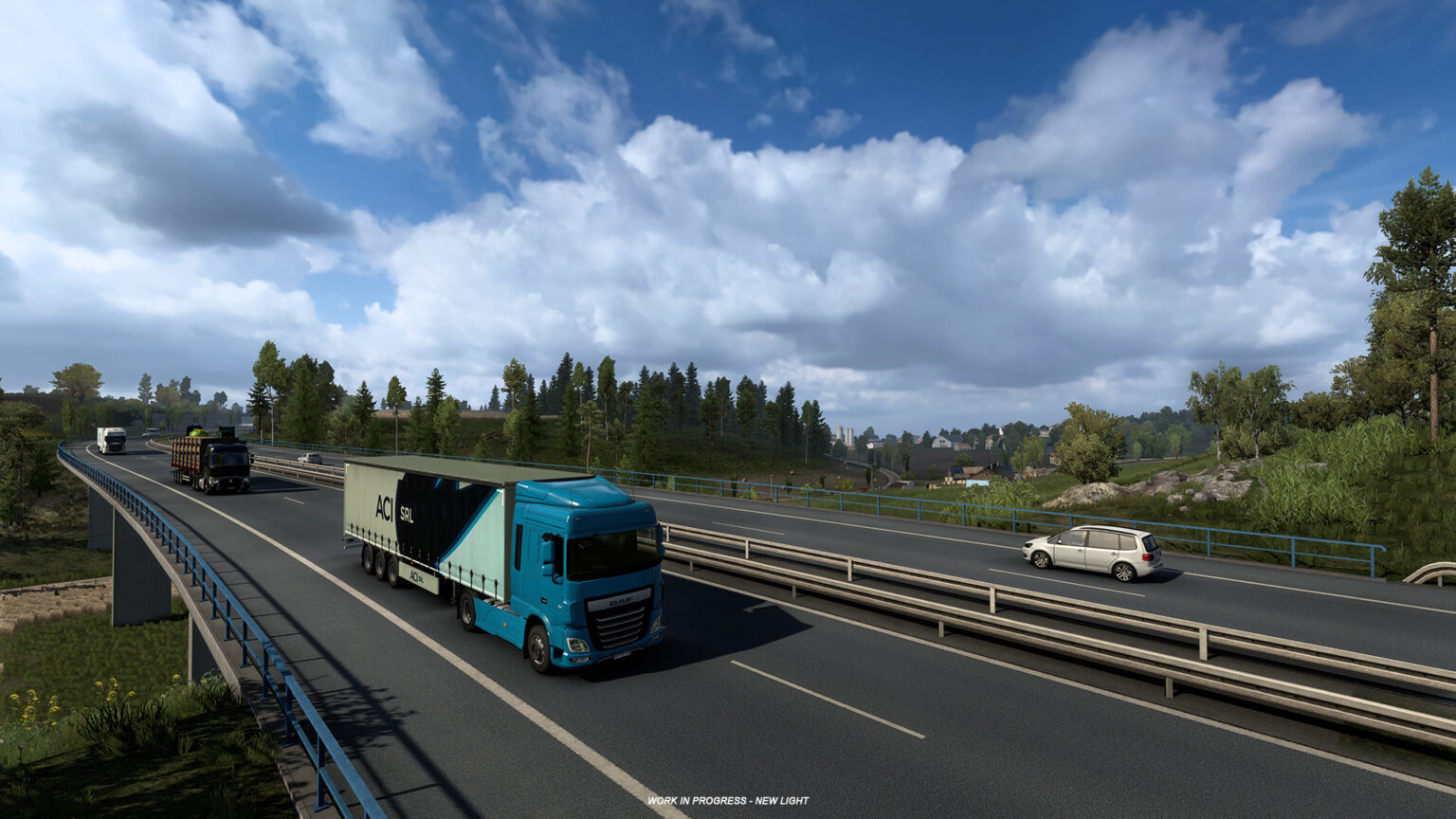 ETS 2- Germany Reskin Update with New Light | Simuway