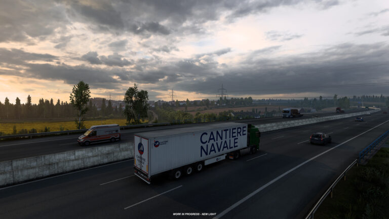 ETS 2- Germany Reskin Update with New Light
