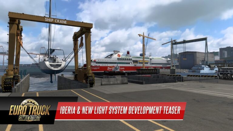 ETS 2 Iberia & New Light System: Development Teaser [video]