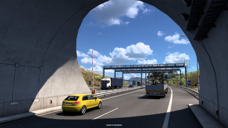 ETS 2 Iberia: Tollgates & Toll Roads screenshots and new light