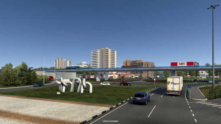 ETS 2 – Iberia: Madrid (Spain) screenshots