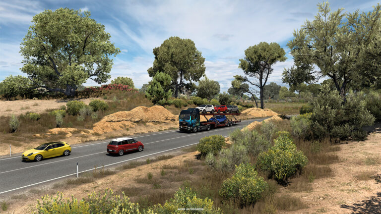 ETS 2 – Iberia: Rocks & Vegetation