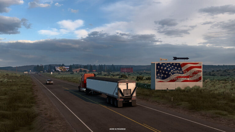 American Truck Simulator – Wyoming: Truck Stops