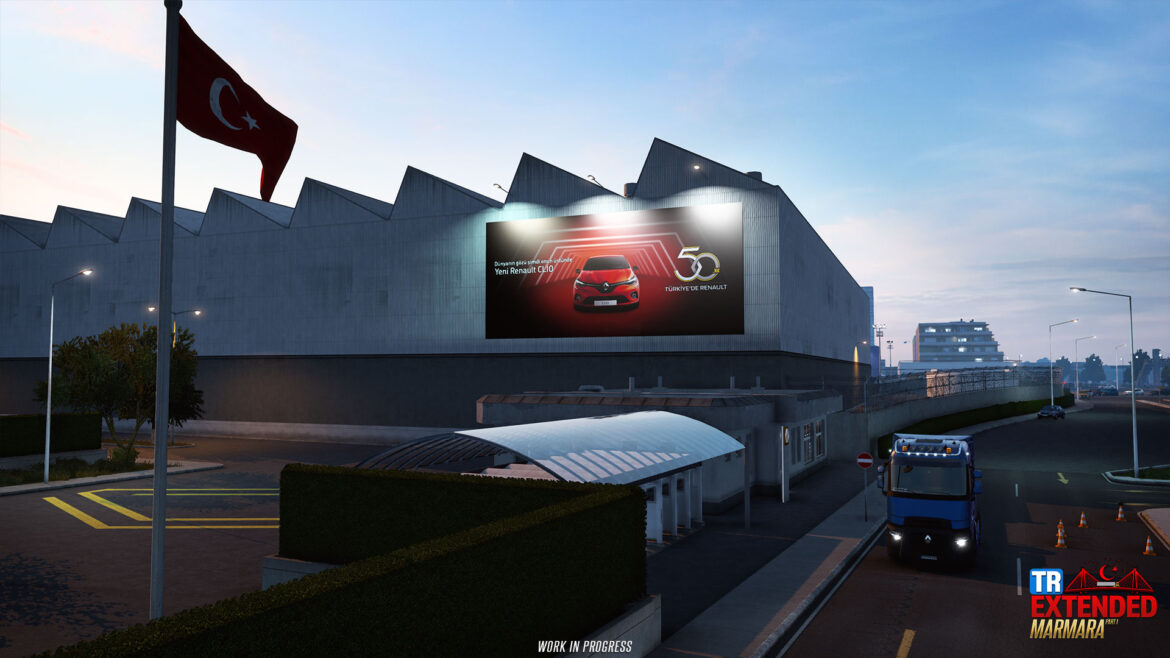 Bursa: Oyak Renault Automobile Factories – ETS 2 TR Extended Map