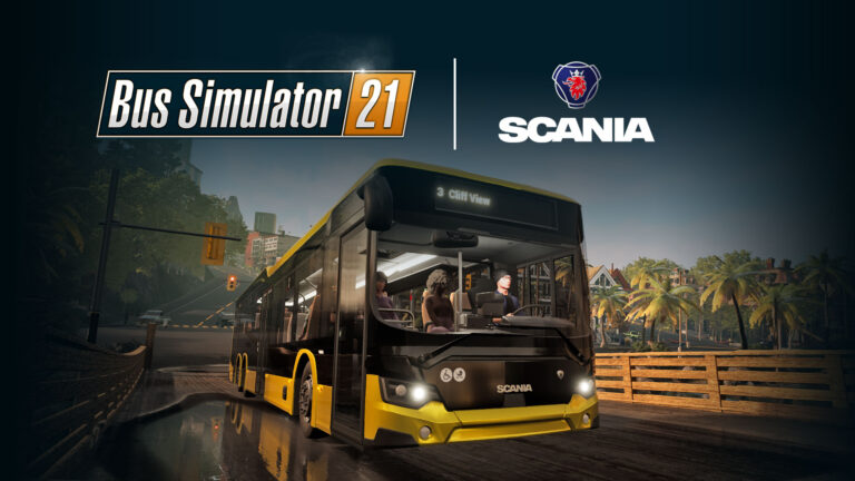 Scania buses are licensed in Bus Simulator 21