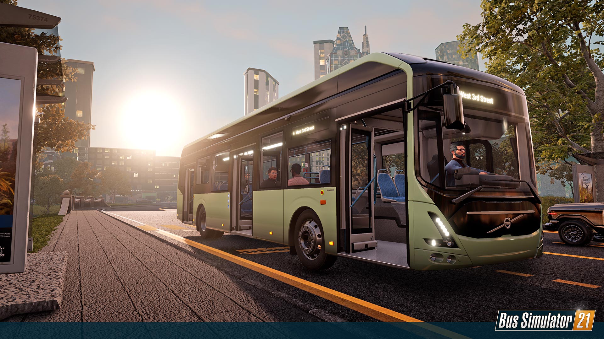 Volvo electric buses announced to be featured in Bus Simulator 21