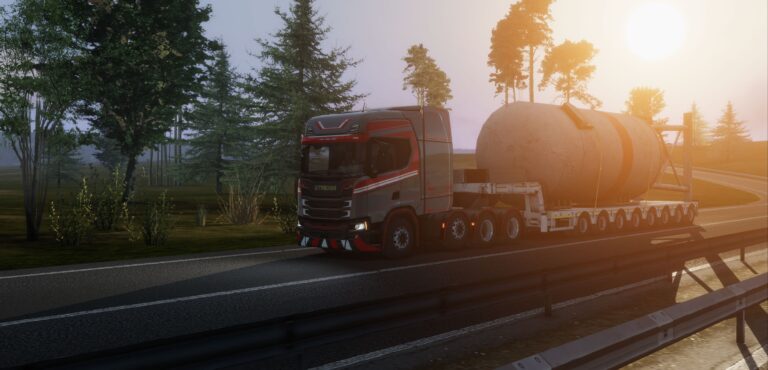 Truckers of Europe 3 heavy cargo and 8×4 chassis preview screenshots…