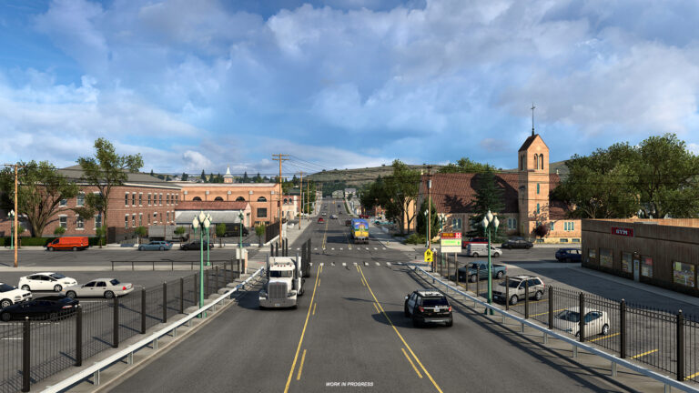 American Truck Simulator – Wyoming – Cities along I-80 screenshots