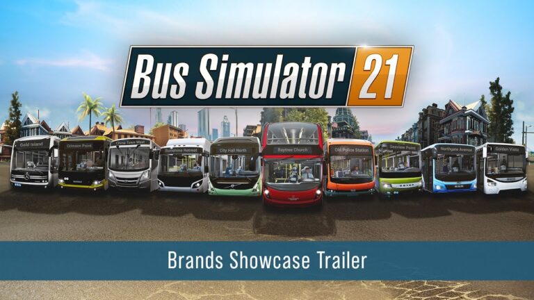 Bus Simulator 21 – Brands Showcase Trailer: 30 officially licensed buses