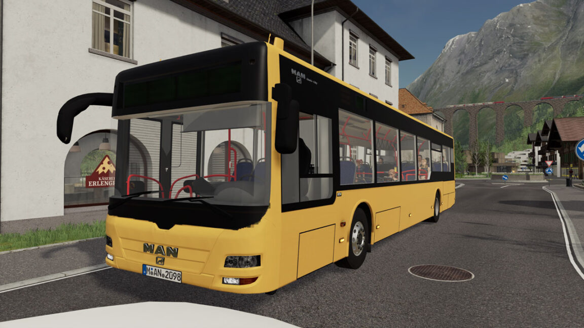 Man Lion’s City A21 – Fs 19 Bus Mod 39D