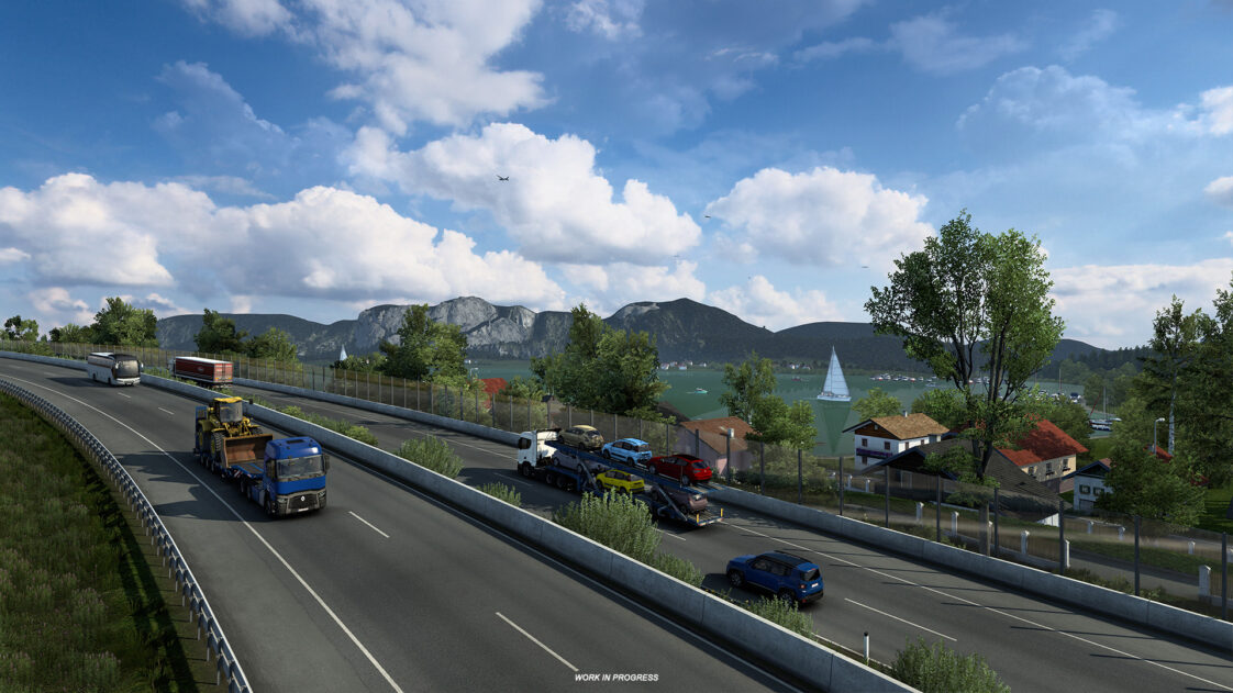 Are these screenshots from Austria reskin update for ETS 2? Simuway