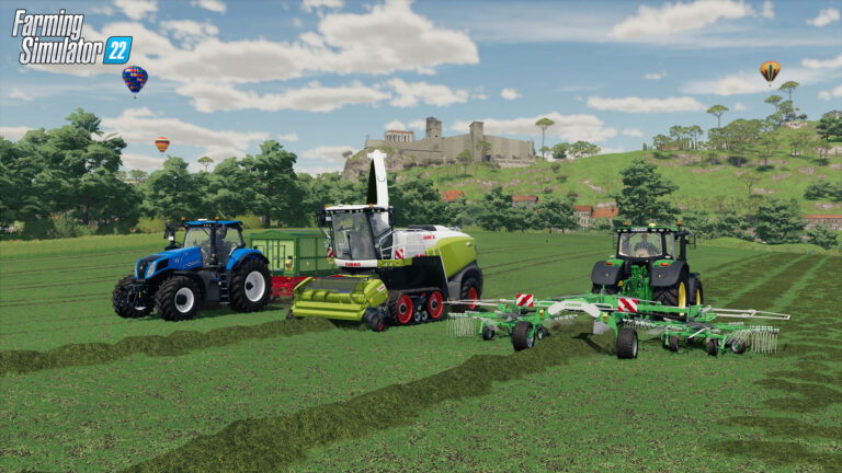 Cross-platform multiplayer: Play Farming Simulator 22 with all of your friends!
