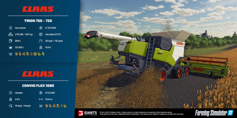 Farming Simulator 22 – Fact Sheet Series Part #1 CLAAS, MACK, Faresin, McCormick, K+S Patentkali