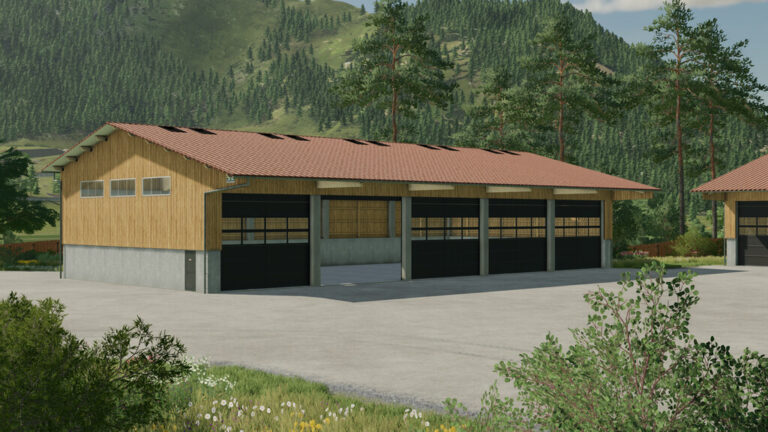 Composite Machinesheds for Farming Simulator 22