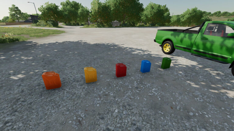 Diesel Canister mod for Farming Simulator 22
