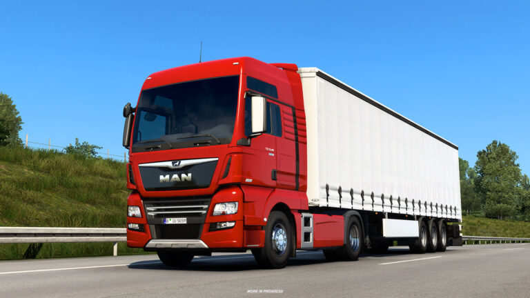 ETS 2 – MAN TGX EfficientLine 3 Now Available with 1.43 update!