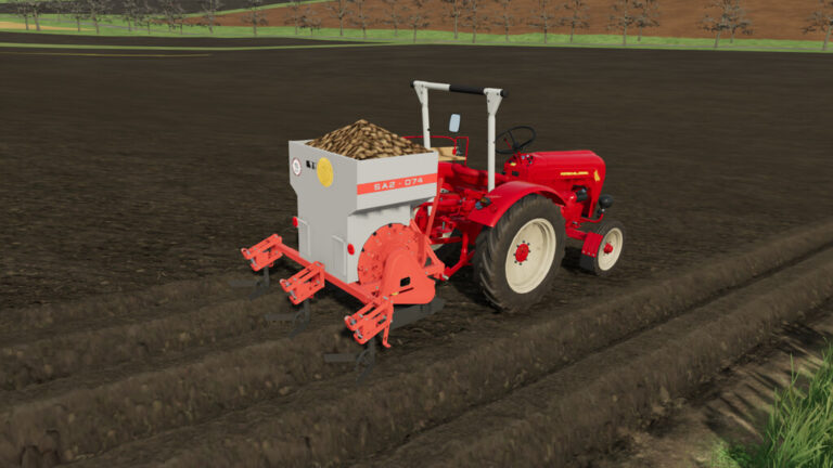 Farming Simulator 22 – AGROZET SA2-074 Old Potato Machine