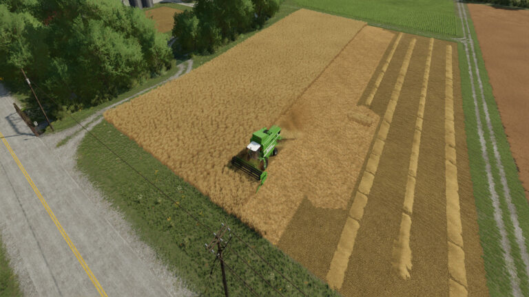 Farming Simulator 22 – Chopped Straw for Harvesters