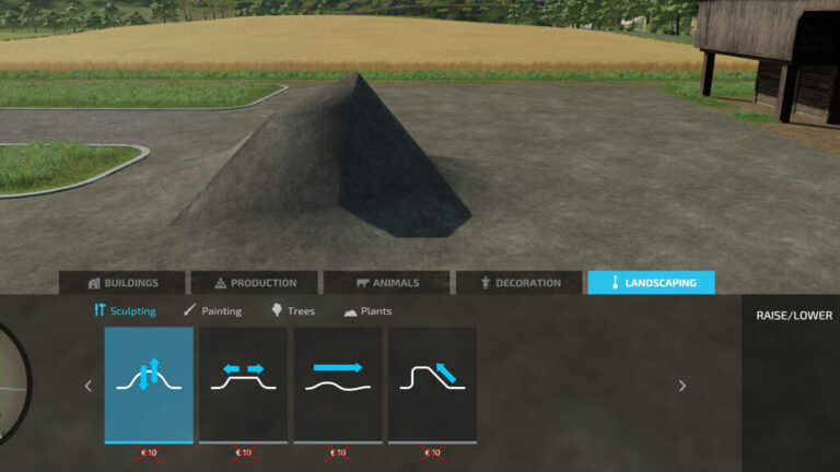 Farming Simulator 22 – Free Landscaping Tools