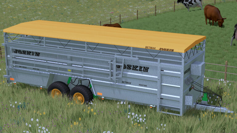 Farming Simulator 22 – Joskin Betimax RDS 7500 Remastered Livestock trailer