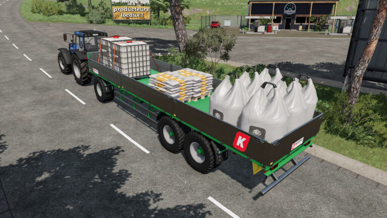 Farming Simulator 22 – Kroger Agroliner PWO 24 Bale Trailer