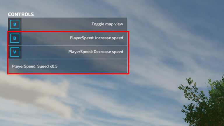 Farming Simulator 22 – Player Speed