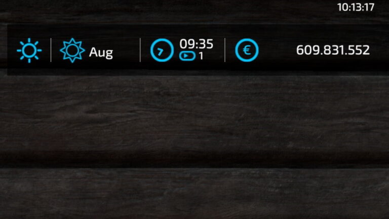 Farming Simulator 22 – Real Clock mod by VertexDezign