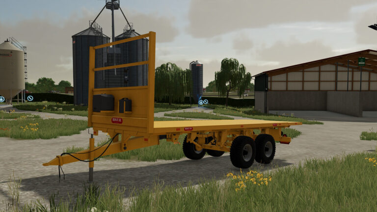 FS 22 – Rigual PLT-600 Bale Loader Trailer
