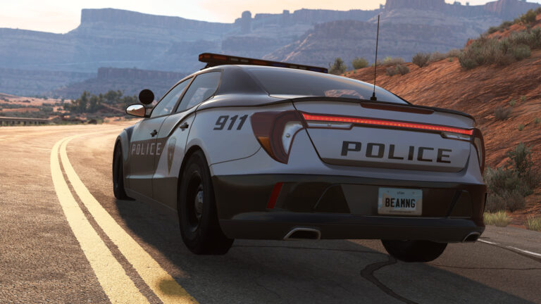 BeamNG.drive v0.24 – New American muscle car Bruckell Bastion sneak peek?