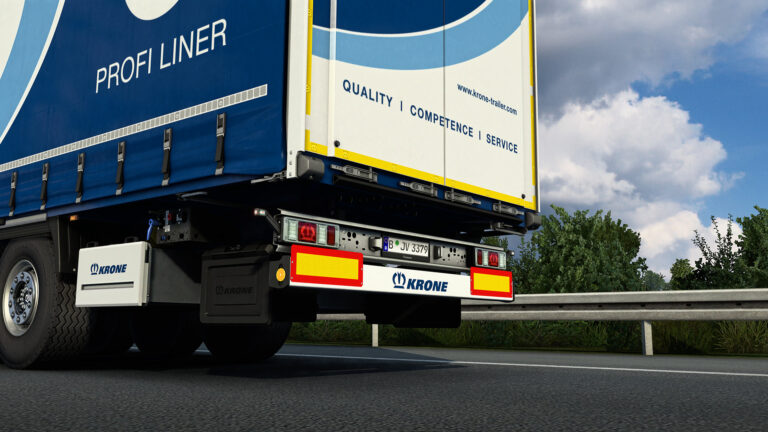 New rear bumper update for ETS 2 – KRONE Trailer Pack DLC