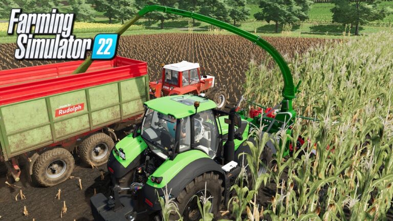 Farming Simulator 22 – Corn Silage “Chaff” with Deutz-Fahr Series 7 TTV HD #1