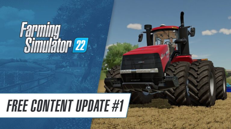 Farming Simulator 22 – Free content update and Patch 1.2 released