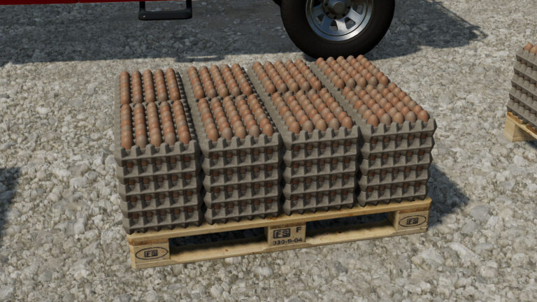FS 22 – Buyable Egg Pallets