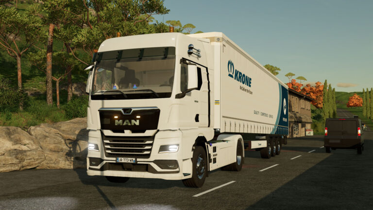 Farming Simulator 22 – New MAN TGX 2020 truck by BD Modding
