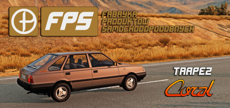 BeamNG.drive – FPS Trapez (FSO Polonez car pack)