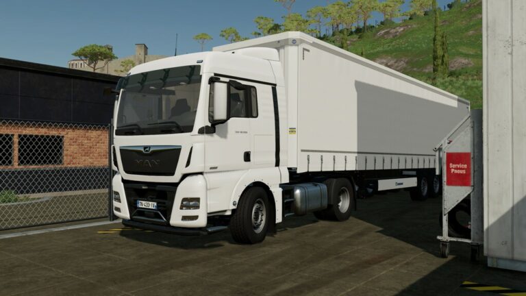 FS 22 – MAN TGX 18 Semi truck by Kasztan18