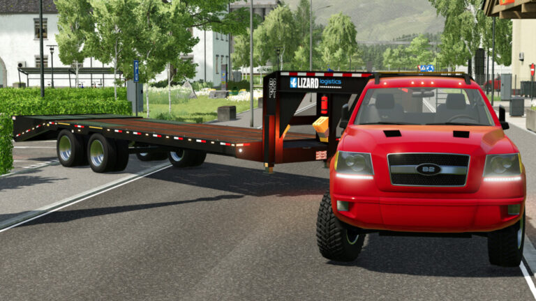 Farming Simulator 22 – 20 Ft Gooseneck Trailer