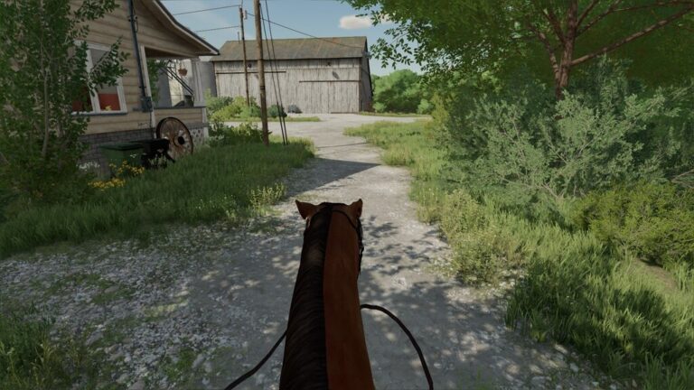Farming Simulator 22 – First Person Horse Riding