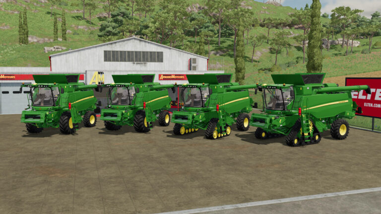 Farming Simulator 22 – John Deere T-Series and 600X Headers