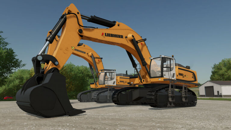 Farming Simulator 22 – Liebherr 980 SME Mining Excavator
