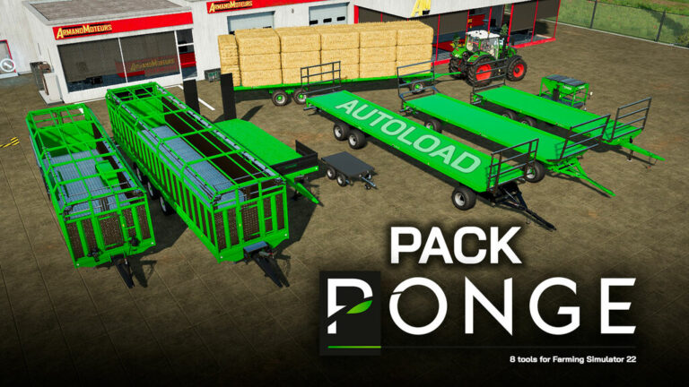 Farming Simulator 22 – Ponge Trailers Pack