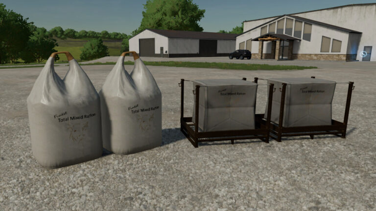 Farming Simulator 22 – Total Mixed Ration Pack (Pallets and Bigbags)