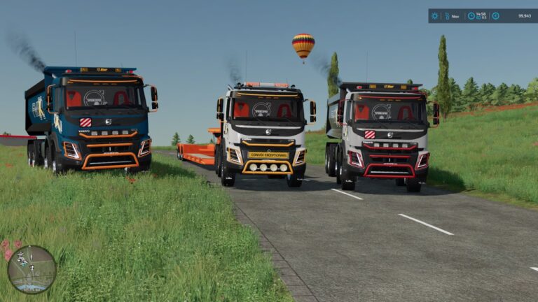 Farming Simulator 22 – Volvo FMX 8X4 Hardox Tipper