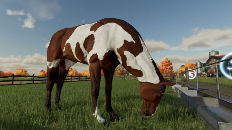 Farming Simulator 22 – Happy Horses “Auto walking and training”