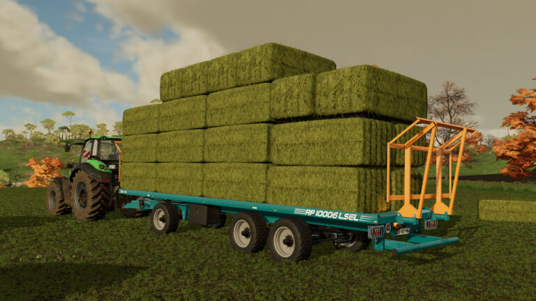Farming Simulator 22 – Autoload Bale Trailer from Rolland Pack