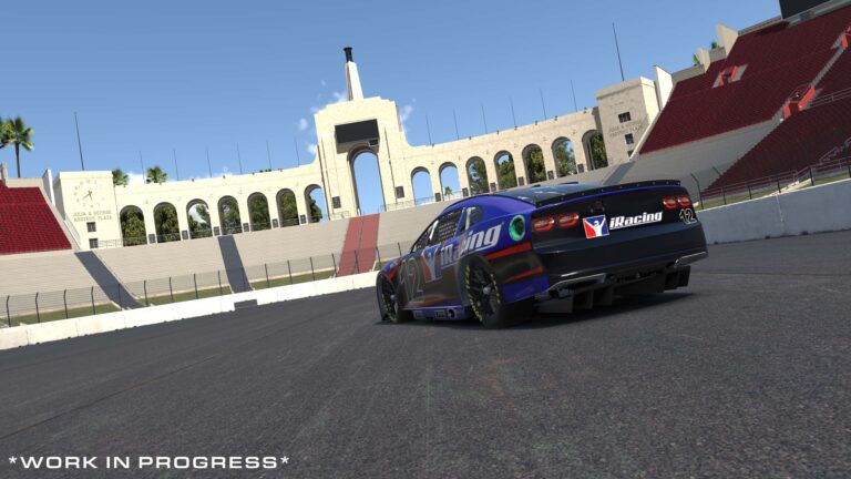 iRacing – The L.A. Coliseum revealed!
